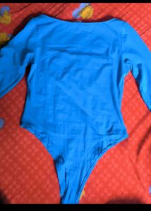 H&amp;m Blue Bodysuit