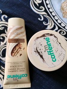 Pore Clearing Cofee Cokie Face Scrub & Clay Mask
