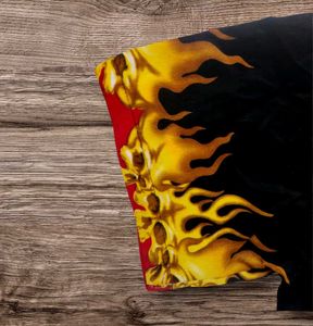 Skull Flames Graphic Shirt