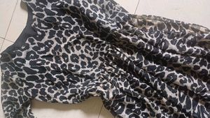 Leopard Print Kurti