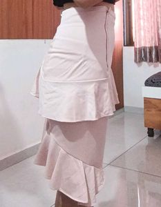 Peach Skirt