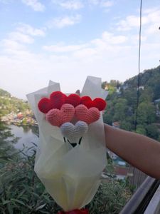 Crochet Heart Bouquet - Handmade with Love!