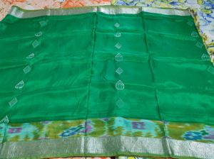 Green Soft Silk Kanchipuram Saree