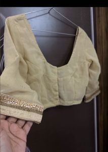 Golden Ready-Made Blouse