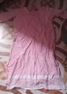 Full Cotton Thread Work Suit