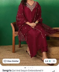 Elegant Embroidered Kurta Set