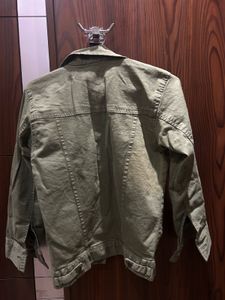 Green Denim Jacket