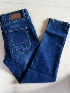 Dark Blue Denim Jeans