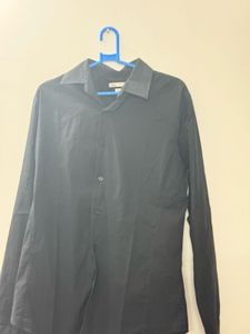 Men's Black Long Sleeve Shirt