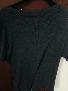 H&amp;M Ribbed Knit Top