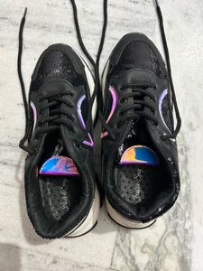 Stylish Black Sneakers