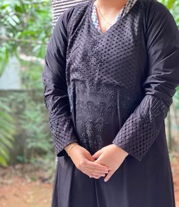 Elegant Black Ethnic Gown