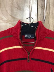 Polo Striped Pullover