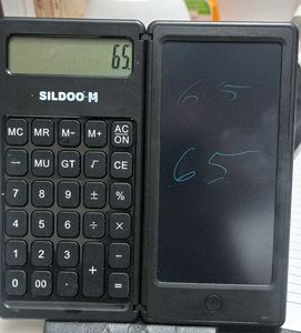 Folding Calculator With Digital Lcd Not Pad