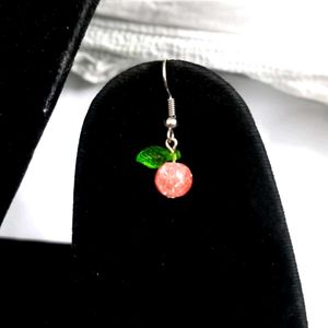 Handmade Orange Earrings