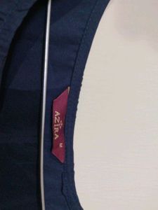 Sleeveless Blue Kurta