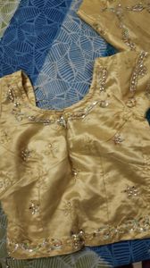 Heavy Golden Lehenga Pure
