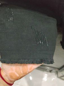 Denim black Shorts