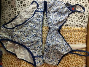 Floral Bra & Panty Set