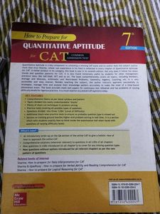 Quantitative Aptitude CAT Book