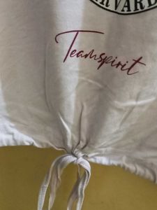 Trendy Harvard University Crop Top