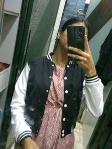 Back White Korean Jacket