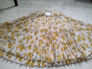 Floral Skirt For Womens