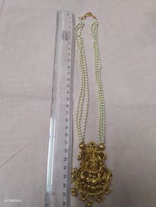 Antic Design Pearl Necklace Set