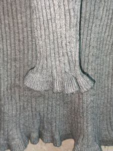 Sweater Ribbed Grey