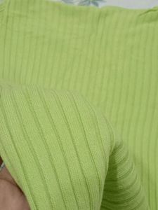 Like Green T-Shirt With Half Sleeves