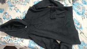 Black oversize Hoodie