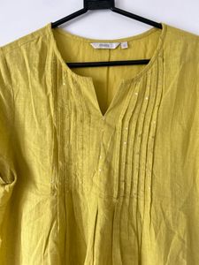 Lime Green Cotton Top