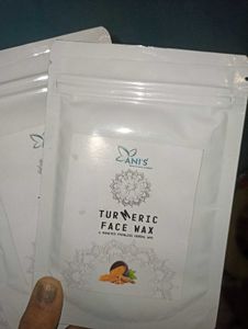 Turmeric Face Wax