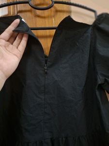 Peplum Black Tops