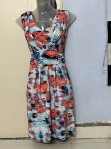 Pintrest Print Sleeveless Dress