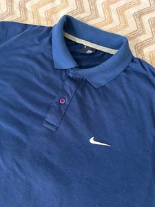 Nike Polo Shirt - Navy Blue