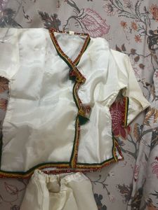 Boys&#39; Cream Dhoti Pants