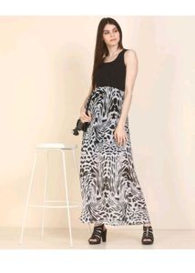 Animal Print Maxi Dress