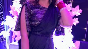 Stiched Saree