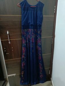 Mirror Work Ethnic Gown