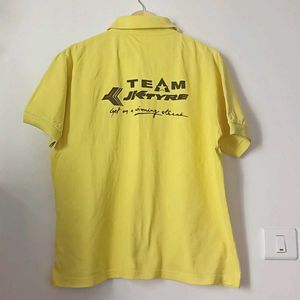 Yellow Rally Team Polo Shirt