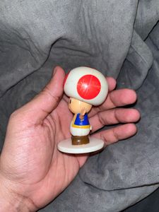 Mario Mushroom Head Figure