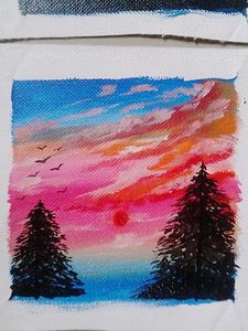 Original Pastel Landscape Art - Set of 6