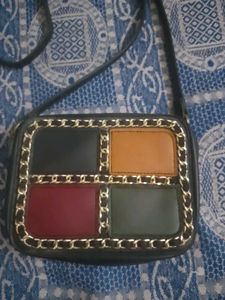 Colorblock Crossbody Bag