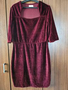 NEW velvet sheath Dress