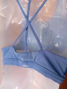 Blue Sports Bra