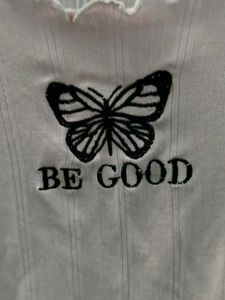 Cute Butterfly Long Sleeve Top