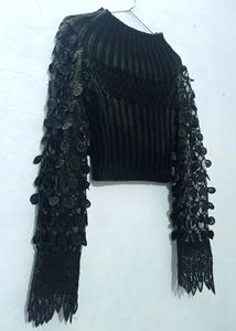 Sweater With Designer Sleeves 🔥🥳👌