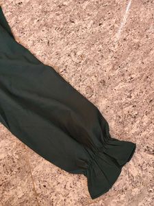 Gorgeous Midi Emerald Green Dress
