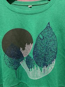 Green Graphic Tee